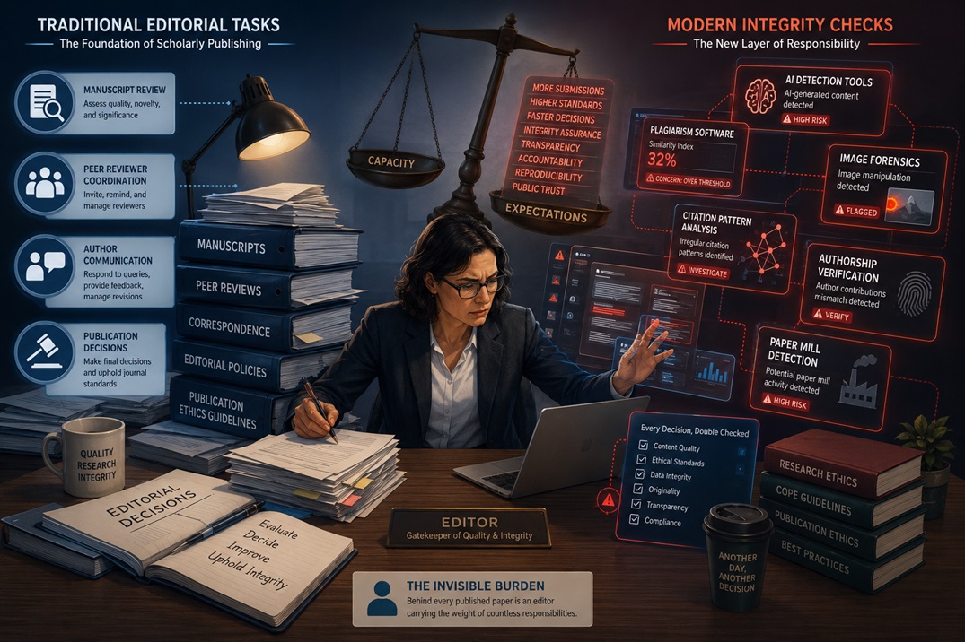 The Unseen Burden: How Research Integrity Has Transformed Editorial Work