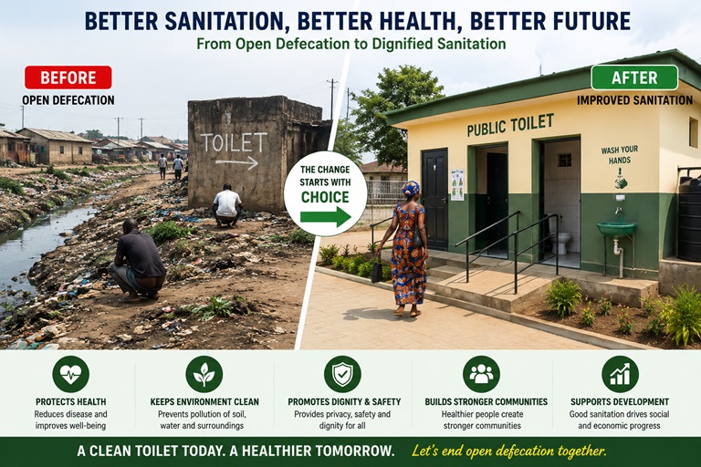 Open Defecation Along Lagos West Corridor: How Poverty, Poor Sanitation Access, and Low Education Drive a Public Health Crisis